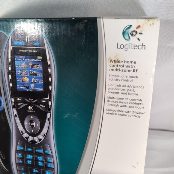 Logitech Harmony 890 Pro Universal Remote Control Charger Base NEW OPEN R-RG7 - Picture 2 of 12